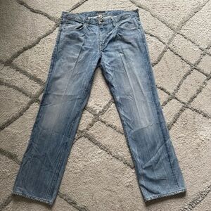 Agave Copper jeans gringo light wash straight leg size 38